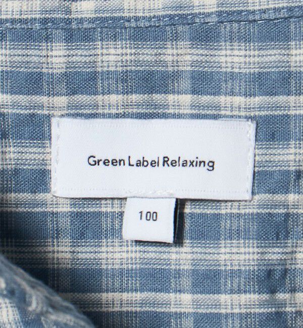 UNITED ARROWS green label relaxing「チェック シャツ / キッズ  100cm-130cm」|シャツ・ブラウス|