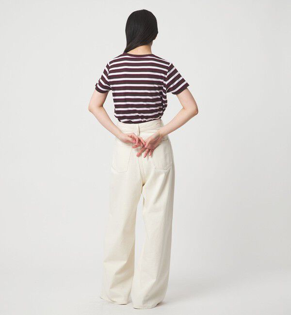 EMMEL REFINES「＜EMMEL REFINES＞EM  ソフト ワイド DNM パンツ」|チノ|