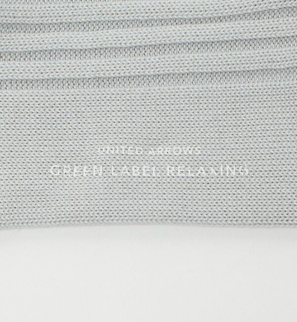 UNITED ARROWS green label relaxing「リブ ソリッド ソックス」|ソックス|