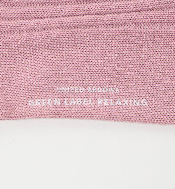 UNITED ARROWS green label relaxing「リブ ソリッド ソックス」|ソックス|