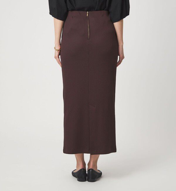 UNITED ARROWS green label relaxing「ブライトリブ タイト スカート」|タイト|