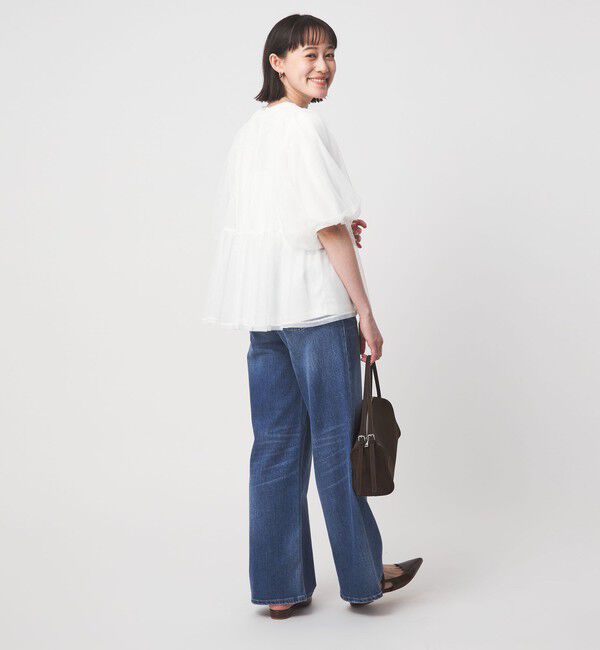 UNITED ARROWS green label relaxing「チュール 2WAY プルオーバー」|Tシャツ・カットソー|