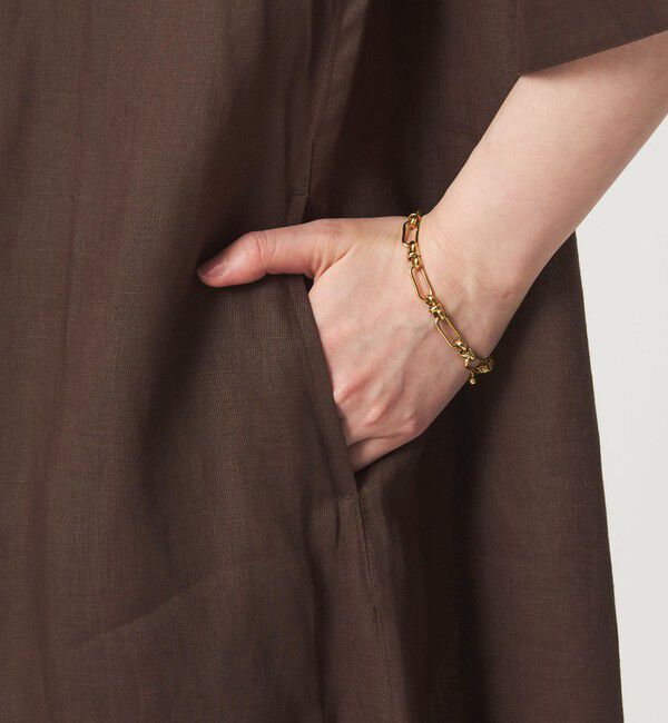 UNITED ARROWS green label relaxing「［size SHORTあり］リネン シャツ ワンピース」|ワンピース|