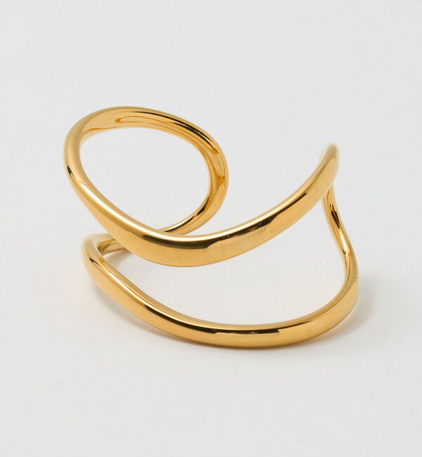 UNITED ARROWS green label relaxing「ダブルライン バングル」|ブレスレット・バングル|