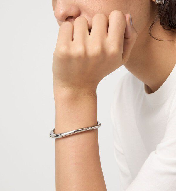 UNITED ARROWS green label relaxing「メタルバー バングル 2」|ブレスレット・バングル|