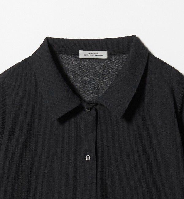 UNITED ARROWS green label relaxing「シアー サーマル ポロカーディガン」|カーディガン|