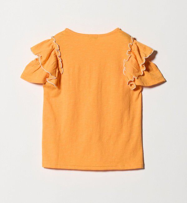 UNITED ARROWS green label relaxing「ショルダースリット フリルTシャツ / キッズ  140cm-160cm」|Tシャツ・カットソー|