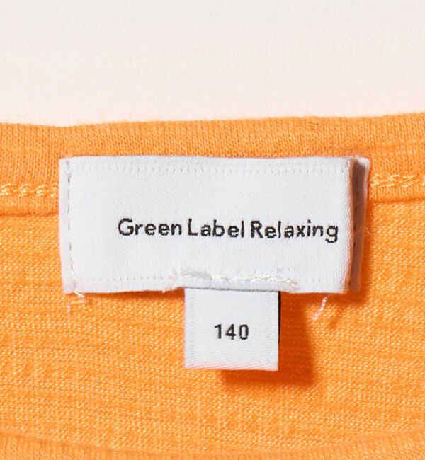 UNITED ARROWS green label relaxing「ショルダースリット フリルTシャツ / キッズ  140cm-160cm」|Tシャツ・カットソー|