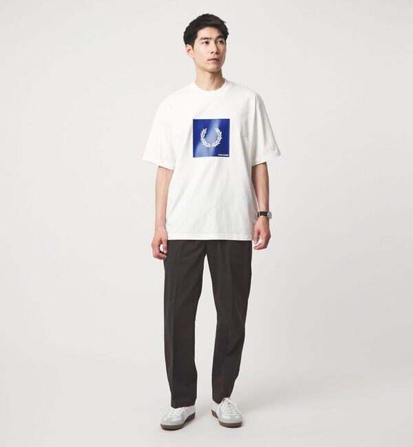 UNITED ARROWS green label relaxing「【国内EXCLUSIVE】＜FRED PERRY＞ボックス ロゴ Tシャツ」|Tシャツ・カットソー|