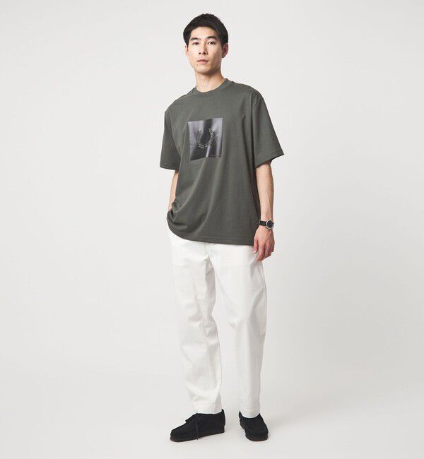 UNITED ARROWS green label relaxing「【国内EXCLUSIVE】＜FRED PERRY＞ボックス ロゴ Tシャツ」|Tシャツ・カットソー|