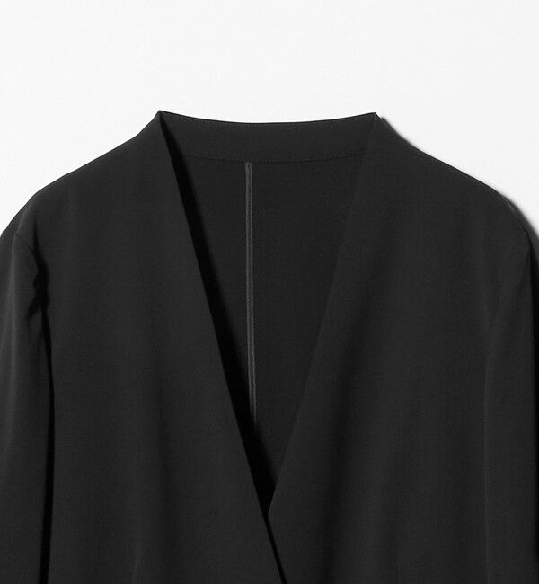 UNITED ARROWS green label relaxing「［size SHORTあり］サラフール ノーラペル ジャケット ストレッチ 接触冷感 UVカット」|ノーカラージャケット|