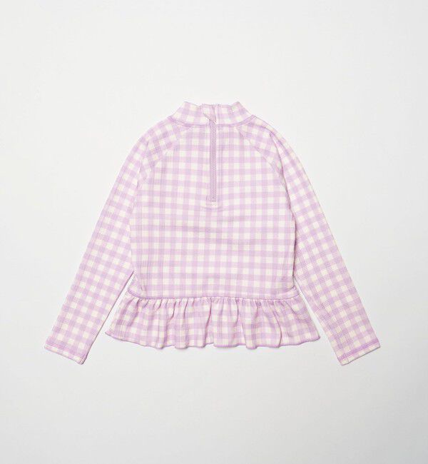 UNITED ARROWS green label relaxing「GLR ギンガム ラッシュガード セット / 水着 / キッズ 100cm-130cm」|スポーツ|