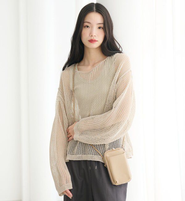 BEAUTY&YOUTH UNITED ARROWS「レザー ジップスリム ウォレットショルダー」|ショルダー・メッセンジャー|