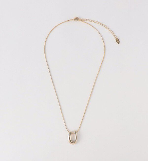 BEAUTY&YOUTH UNITED ARROWS「Uモチーフ チェーン ネックレス」|ネックレス|