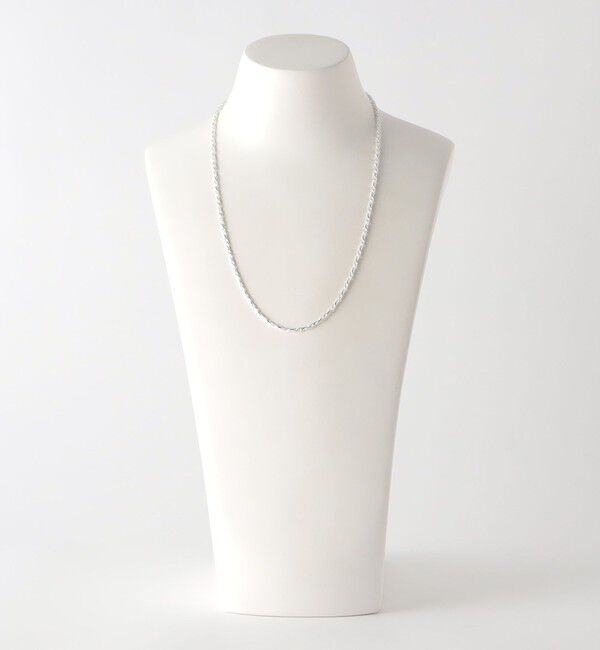 MONKEY TIME「925 ツイスト チェーン ネックレス」|ネックレス|