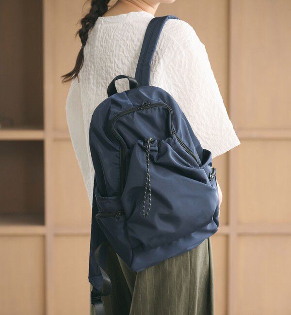 BEAUTY&YOUTH UNITED ARROWS「ドロストポケット リュック」|リュック|NAVY
