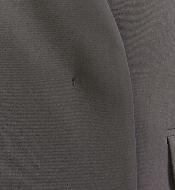 BEAUTY&YOUTH UNITED ARROWS「【WEB限定 Wardrobe DAILY MINIMAL】ダブルクロス カラーレスジャケット ウォッシャブル」|ノーカラージャケット|