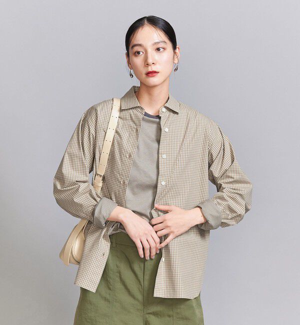 BEAUTY&YOUTH UNITED ARROWS「コットン チェックシャツ」|シャツ・ブラウス|