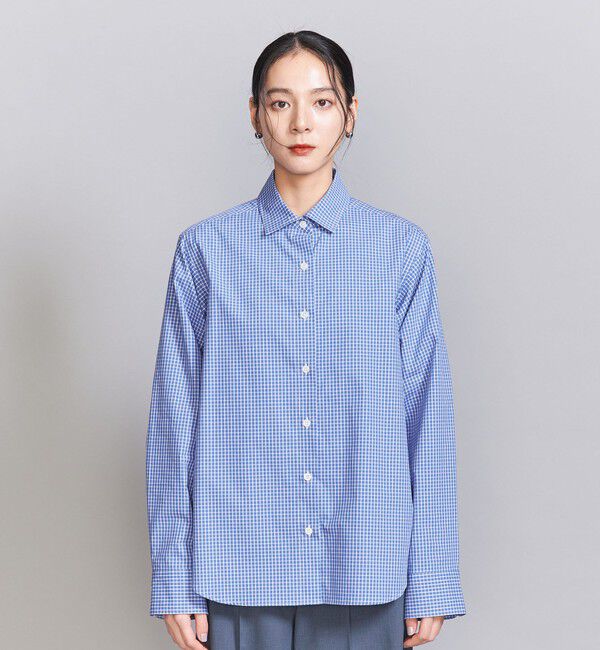 BEAUTY&YOUTH UNITED ARROWS「コットン チェックシャツ」|シャツ・ブラウス|