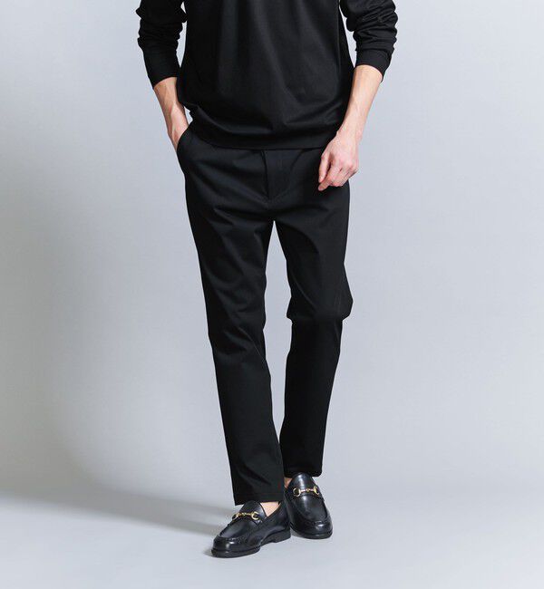 BEAUTY&YOUTH UNITED ARROWS「【WEB限定 WARDROBE SMART】ワンダーシェイプ スキニーパンツ」|チノ|BLACK