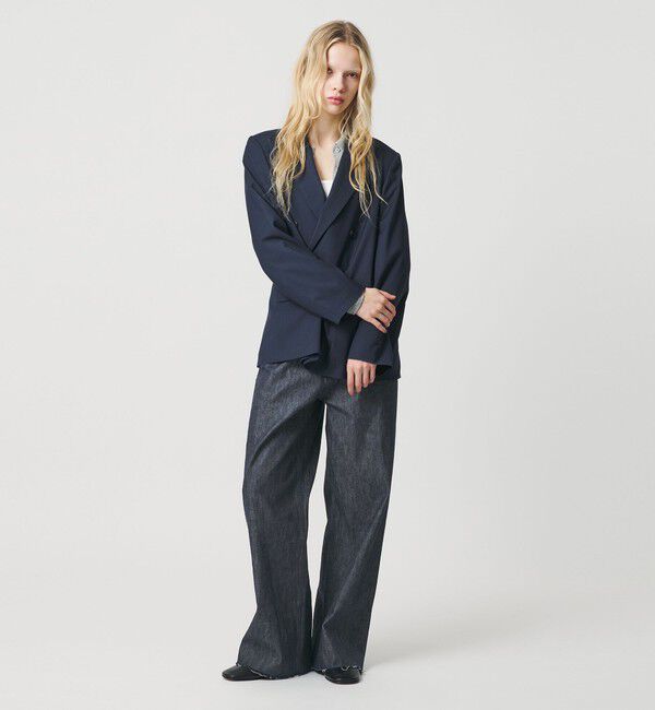 ATTISESSION「＜ATTISESSION＞ワイド デニムパンツ 4/402」|デニム|