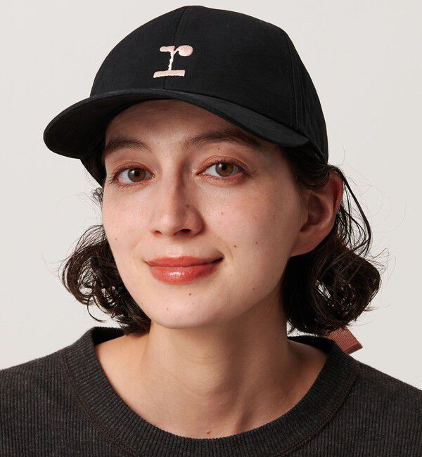 BEAUTY&YOUTH UNITED ARROWS「＜repetto＞リボン ロゴ キャップ」|キャップ・キャスケット|BLACK