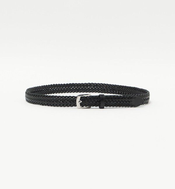 BEAUTY&YOUTH UNITED ARROWS「レザー メッシュ ベルト 25mm」|ベルト|