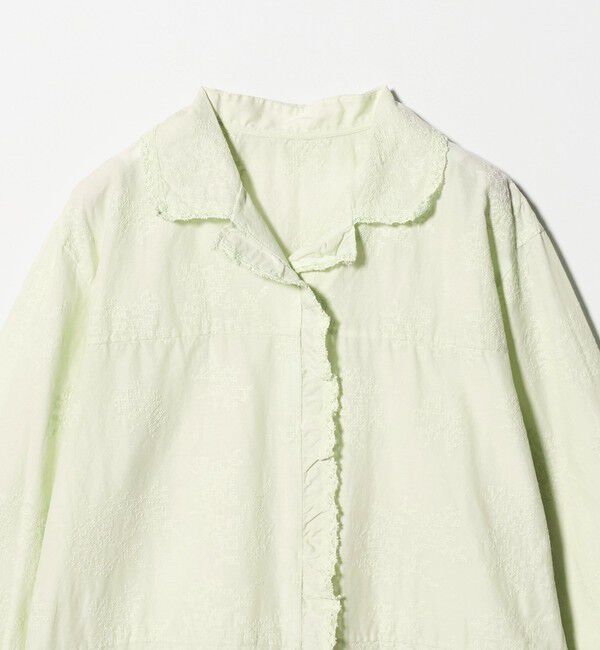 BEAUTY&YOUTH UNITED ARROWS「エンブロイダリー オープンカラーシャツ」|シャツ・ブラウス|