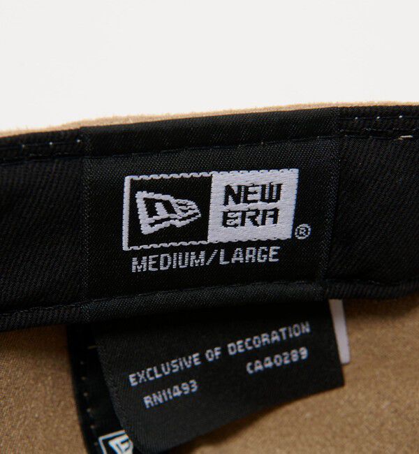 BEAUTY&YOUTH UNITED ARROWS「【別注】＜NEW ERA＞スエードライク ロゴ キャップ」|キャップ・キャスケット|