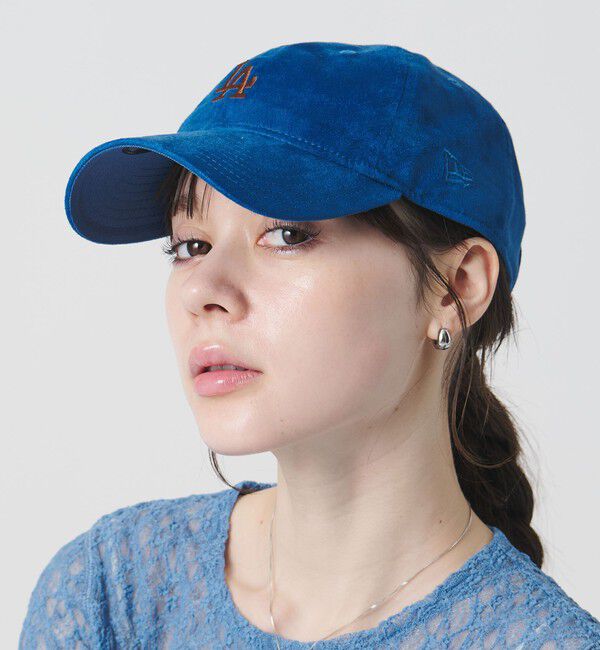 BEAUTY&YOUTH UNITED ARROWS「【別注】＜NEW ERA＞スエードライク ロゴ キャップ」|キャップ・キャスケット|