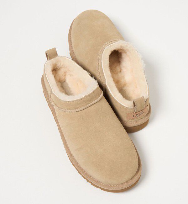 BEAUTY&YOUTH UNITED ARROWS「【国内EXCLUSIVE】＜UGG＞クラシック マイクロ ショートブーツ/スリッポン」|ショートブーツ|