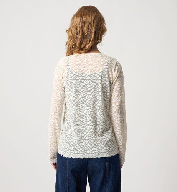 STEVEN ALAN「＜Steven Alan＞フラワーレース プルオーバー」|Tシャツ・カットソー|