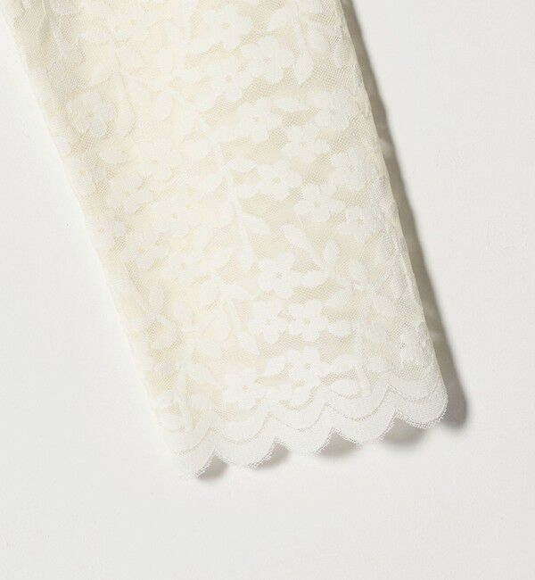 STEVEN ALAN「＜Steven Alan＞フラワーレース プルオーバー」|Tシャツ・カットソー|