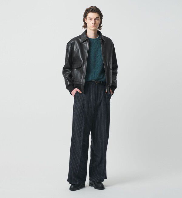 BEAUTY&YOUTH UNITED ARROWS「シープ レザー A-2 ジャケット」|その他|