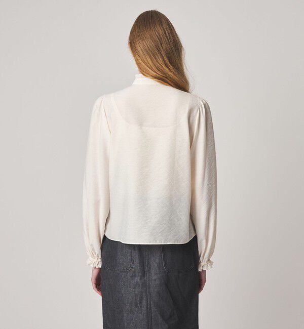 STEVEN ALAN「＜Steven Alan＞フリル ブラウス」|シャツ・ブラウス|