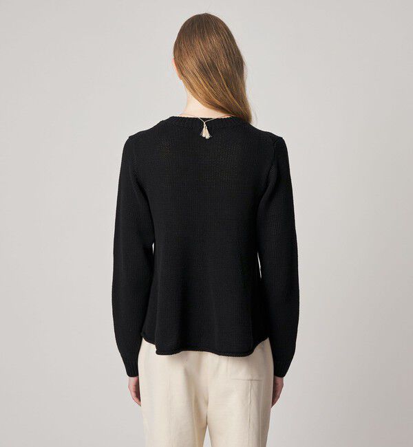 STEVEN ALAN「＜Steven Alan＞コットン シルク フレア ニット」|ニット・セーター|