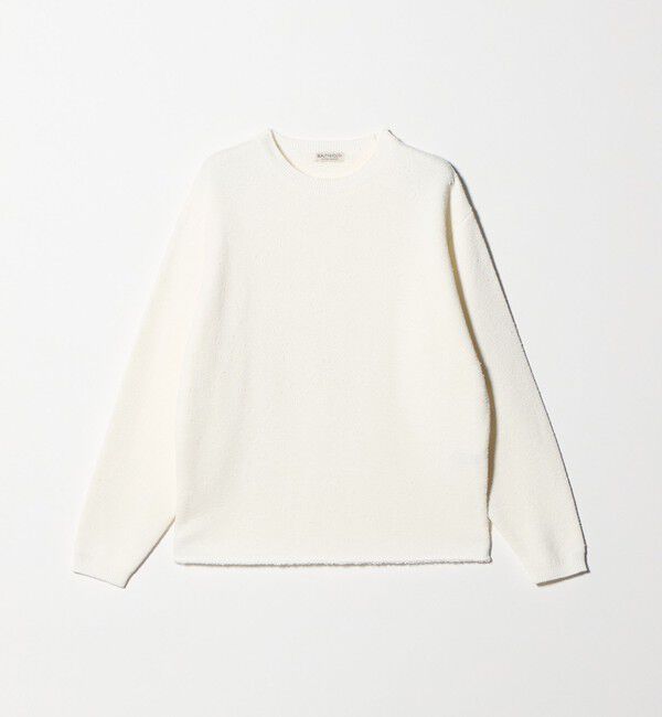 BEAUTY&YOUTH UNITED ARROWS「WJQ カットオフ クルーネック ニット ウォッシャブル」|ニット・セーター|