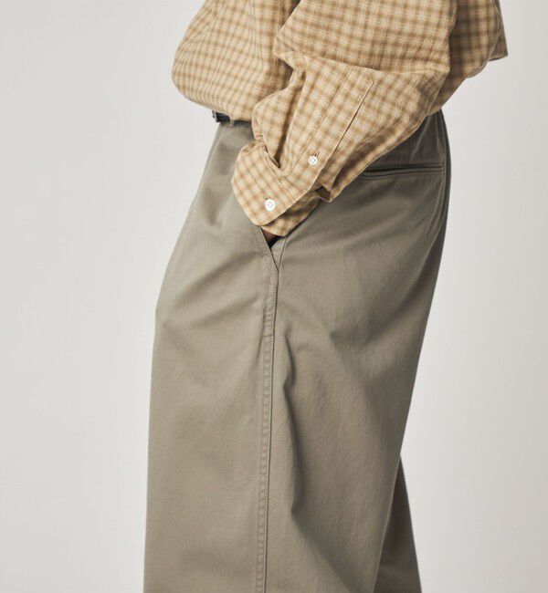 STEVEN ALAN「＜Steven Alan＞ ウエポン ニドム アーミー ノープリーツ トラウザーズ」|チノ|