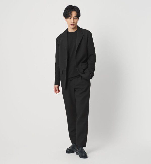 BEAUTY&YOUTH UNITED ARROWS「東レ/TORAY ワルツ 1プリーツ テーパード パンツ NO.5 セットアップ対応 ヨコストレッチ ウォッシャブル」|チノ|