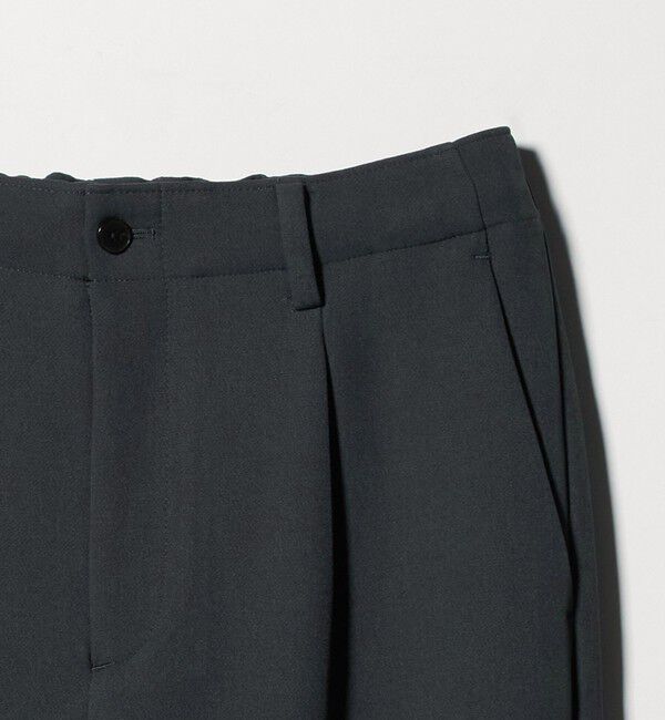 BEAUTY&YOUTH UNITED ARROWS「東レ/TORAY ワルツ 1プリーツ テーパード パンツ NO.5 セットアップ対応 ヨコストレッチ ウォッシャブル」|チノ|