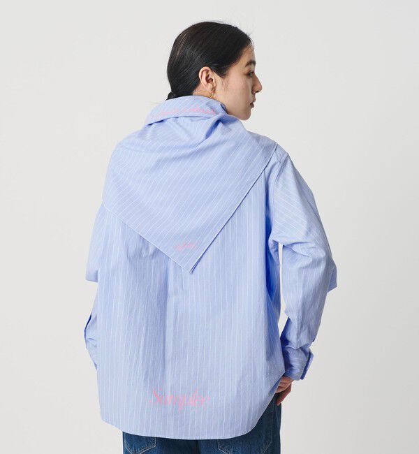 BEAUTY&YOUTH UNITED ARROWS「【別注】＜Samplee＞ストライプシャツ＆スカーフ」|シャツ・ブラウス|
