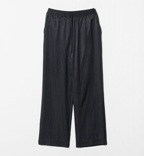 BEAUTY&YOUTH UNITED ARROWS「サテンドロースト ワイドパンツ ウォッシャブル」|その他|