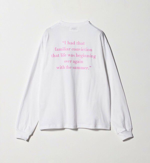 BEAUTY&YOUTH UNITED ARROWS「【別注】＜Samplee＞プリント ロングスリーブTシャツ」|Tシャツ・カットソー|