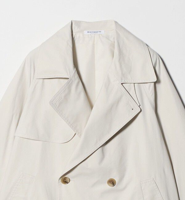 BEAUTY&YOUTH UNITED ARROWS「コットンブレンド ミドルトレンチコート」|トレンチコート|