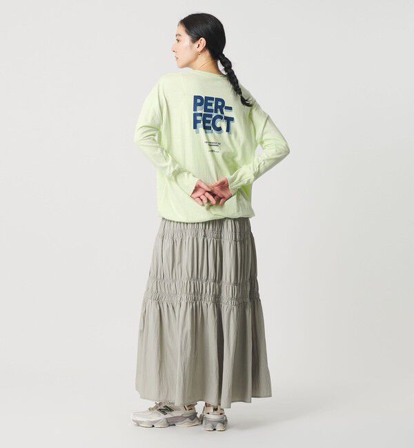 BEAUTY&YOUTH UNITED ARROWS「【別注】＜Americana＞プリント ロングスリーブTシャツ」|Tシャツ・カットソー|