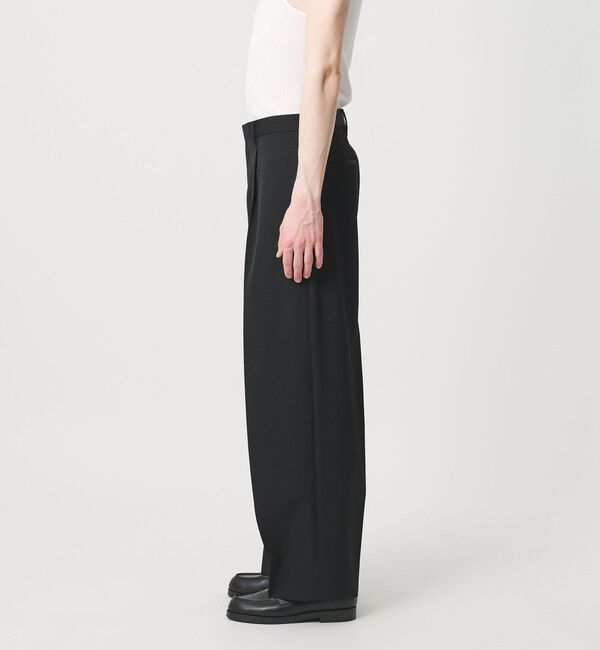 BEAUTY&YOUTH UNITED ARROWS「HI‐LINE ウーステッド ハイウエスト スラックス 26SS」|チノ|