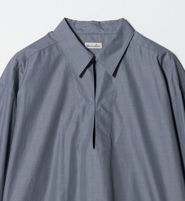 STEVEN ALAN「＜Steven Alan＞コットン スキッパー シャツ」|シャツ・ブラウス|