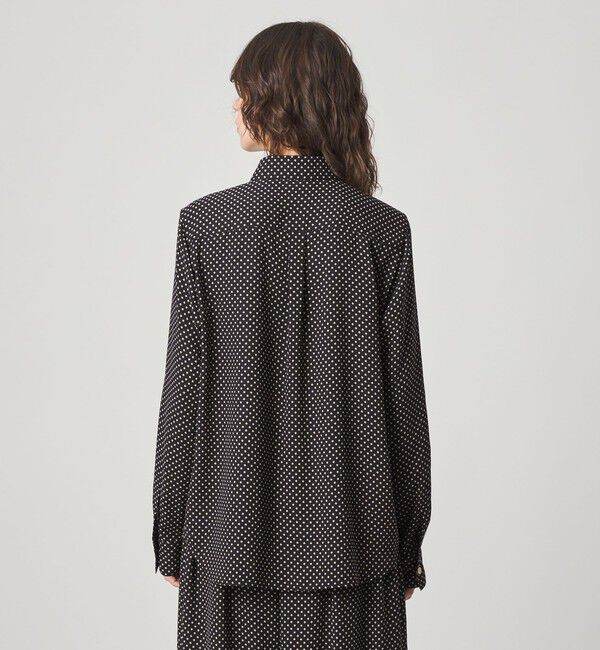 STEVEN ALAN「＜Steven Alan＞ドット プリント シャツ」|シャツ・ブラウス|