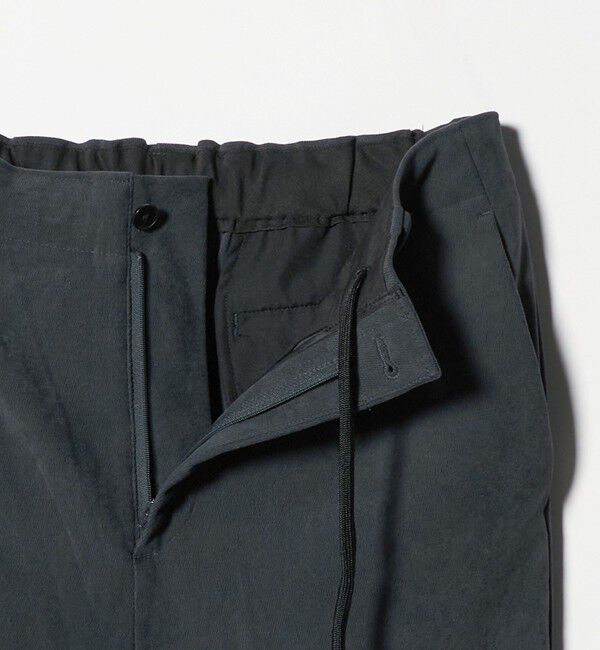 BEAUTY&YOUTH UNITED ARROWS「ブラッシュド ツイル ワンプリーツ テーパード イージーパンツ NO.5 セットアップ対応可能」|チノ|
