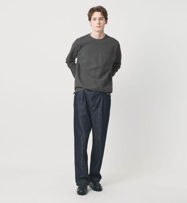 BEAUTY&YOUTH UNITED ARROWS「＜LACOSTE for BEAUTY&YOUTH＞ワントーン ロング スリーブ カットソー」|Tシャツ・カットソー|